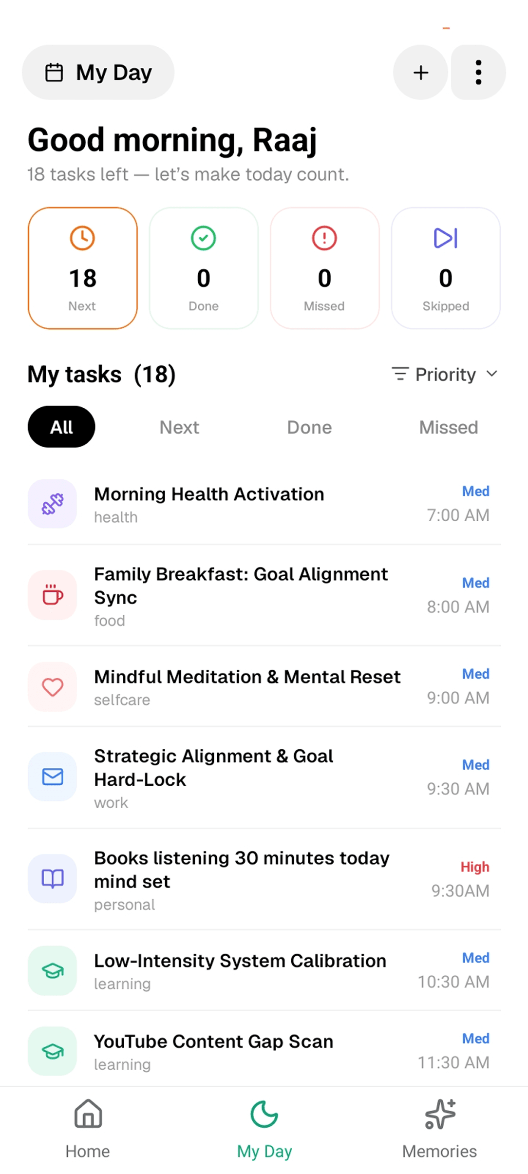 App Interface